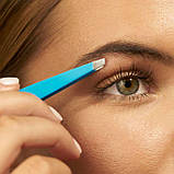 Пінцет для брів Tweezerman Blue Jewel Slant Tweezer, фото 6