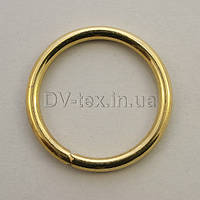 Кольцо для сумок, 31мм, МКТ-31 (3,7*31) (8303/4334), золото