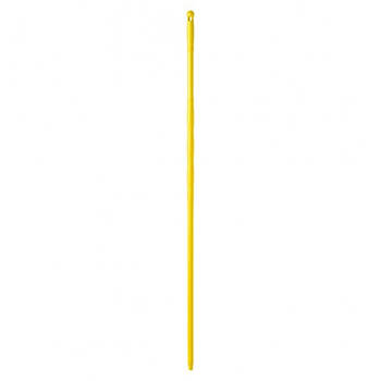 Ручка поліпропіленова жовта, з різзю, 145 см*23 мм. 00001081G