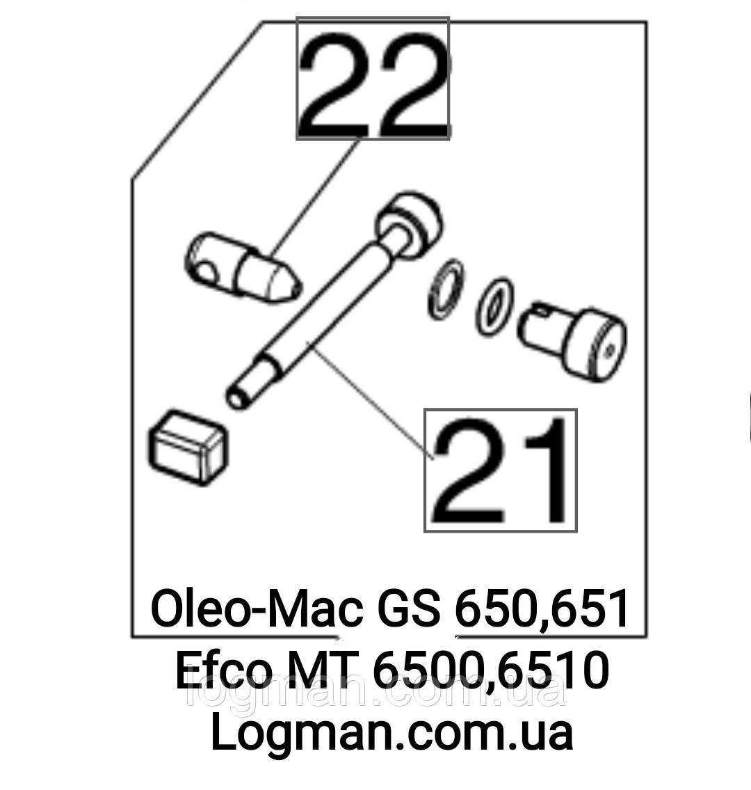 Оригінальний натягувач ланцюга Oleo-Mac GS650,651/Efco 6500,6510, фото 1