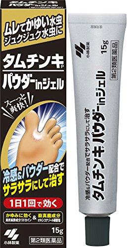 Kobayashi Pharmaceutical Tamchinki Профілактичний гель для стоп, для ніг 15 г