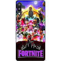 Силіконовий бампер чохол для Samsung M20 2019 Galaxy M205f з малюнком Fortnite