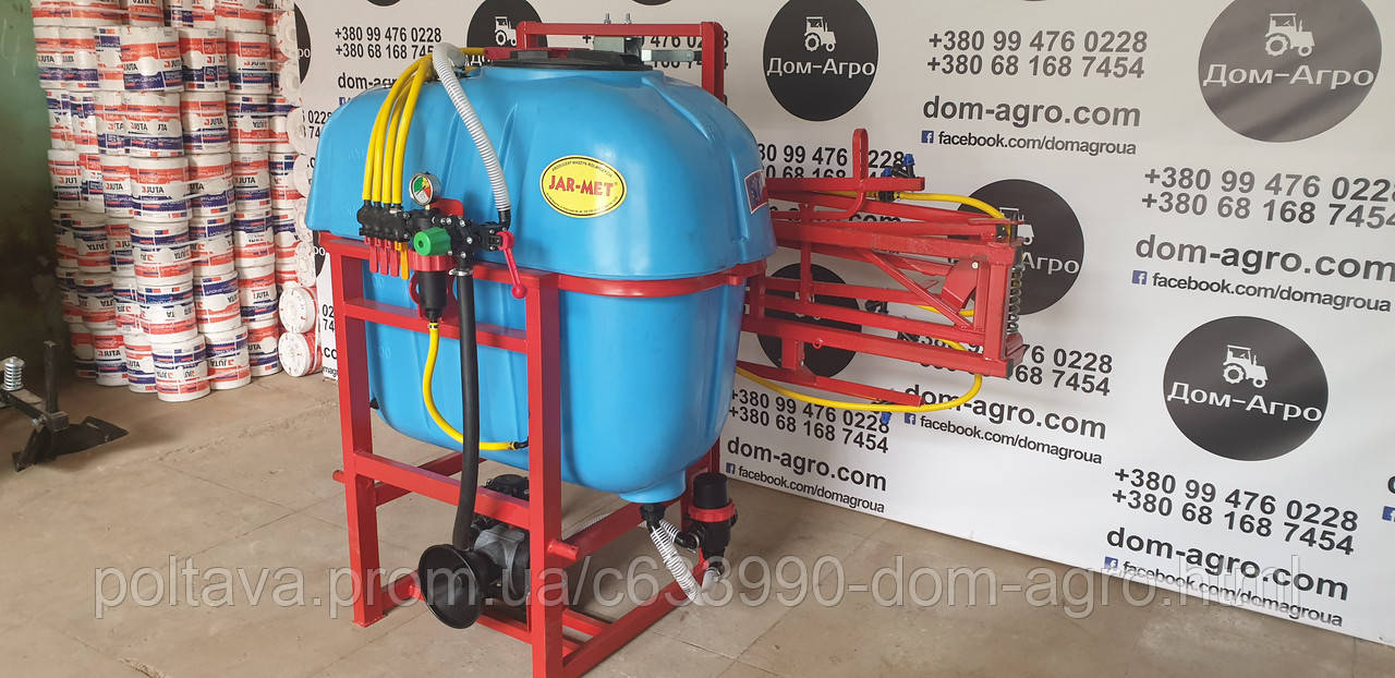 Обприскувач штанговий Jar-met на 400 л (12 м), фото 1