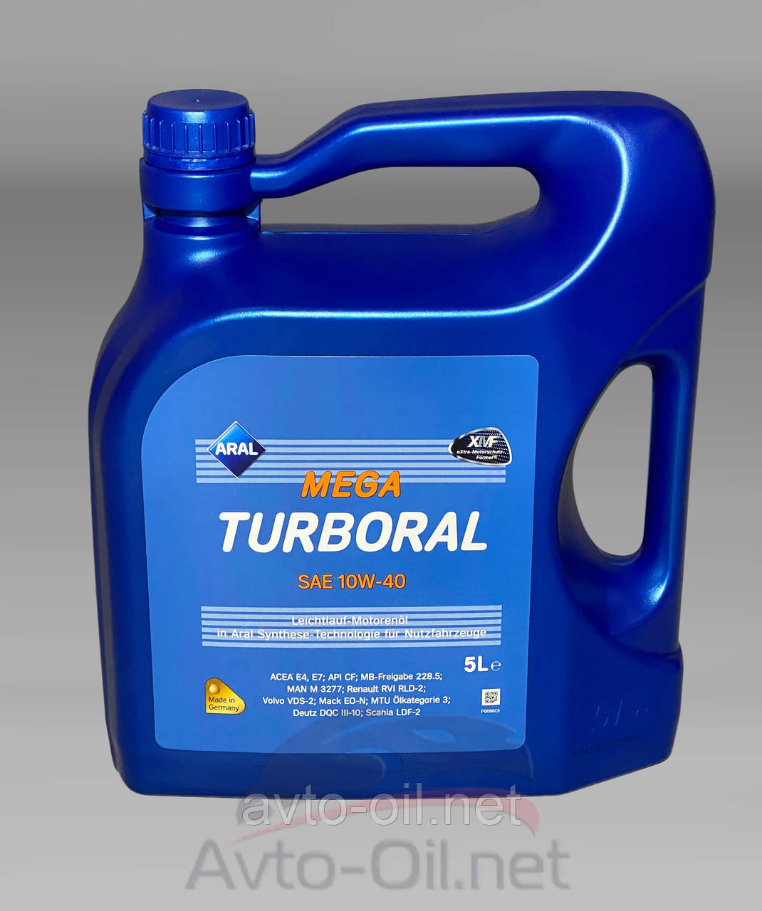 Масло моторне Aral MegaTurboral 10W-40 5л