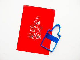 3D-формочки-вирубки для пряників "Будинок 16"