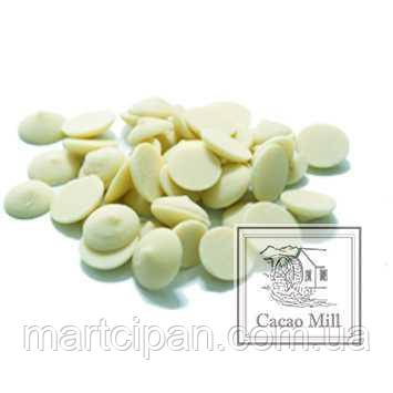 Шоколад білий 29,7% Natra Cacao калети 0.5 кг, фото 1