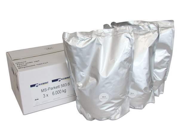 Паркетний клей Клейберіт 583.6 силановий (ПУР) для паркету та сходів (6 кг)