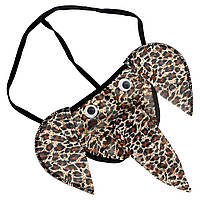 Еротичні труси стрінги чоловічі леопардові трусики Слонік 4. Сексуальна білизна