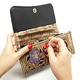 Гаманець-клатч із натуральної шкіри Silver Taurus 7111., фото 4