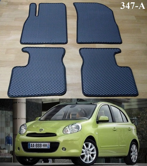 Килимки ЕВА в салон Nissan Micra К13 '10-17