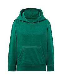 Дитяче худі JHK KID SWEATSHIRT KANGAROO колір зелений (KG)