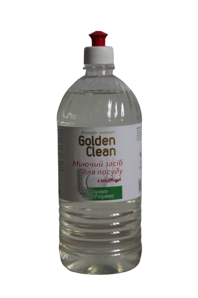 Мийний засіб для посуду 1 л (свіжість) Golden Clean