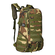 Чорний тактичний портфель 25 літрів Mountaineering Tactical BackPack Woodland 8FIELDS (NB-28-WD)