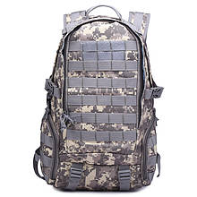 Камуфляжний тактичний портфель 25 літрів Mountaineering Tactical BackPack Woodland 8FIELDS (NB-28-WD)