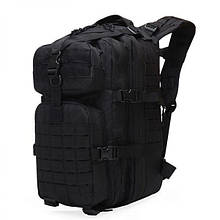 Армійський рюкзак чорний 35 літрів 3-Day Tactical BackPack Black 8FIELDS (NB-35-BK)