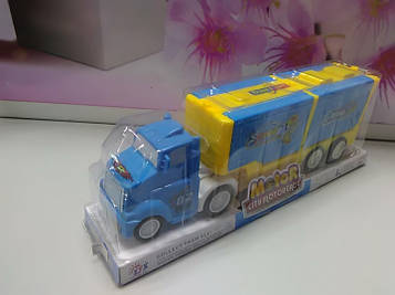 Трейлер машина камаз блакитний