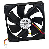 Кулер MX-12025M12S 120x120x25 mm, 12 V, 0.2 A, 3 дроти, функція FG