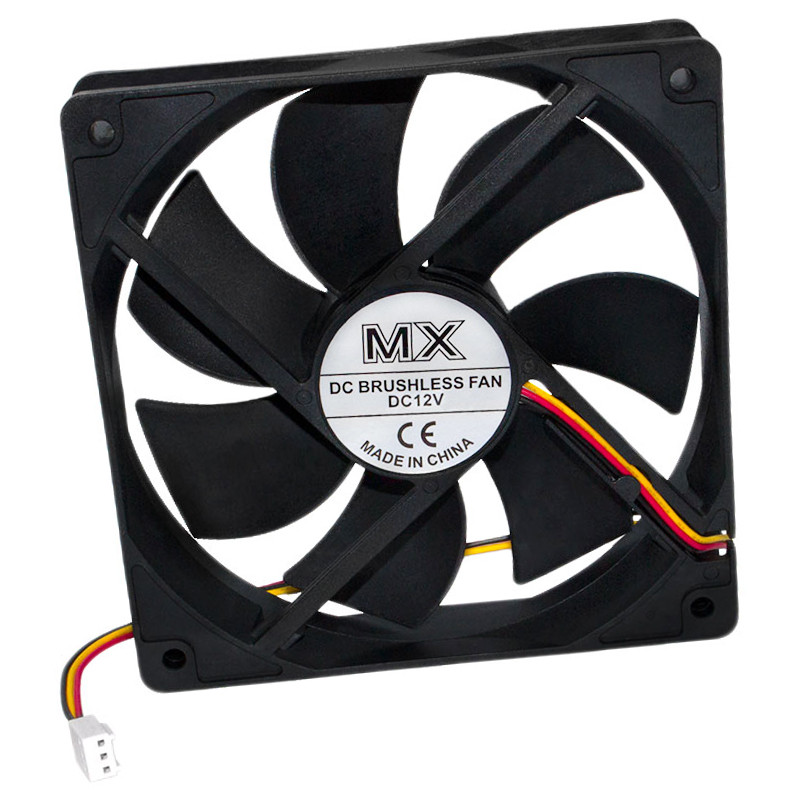 Кулер MX-12025M12S 120x120x25 mm, 12V, 0.2A, 3 провода, функция FG ...