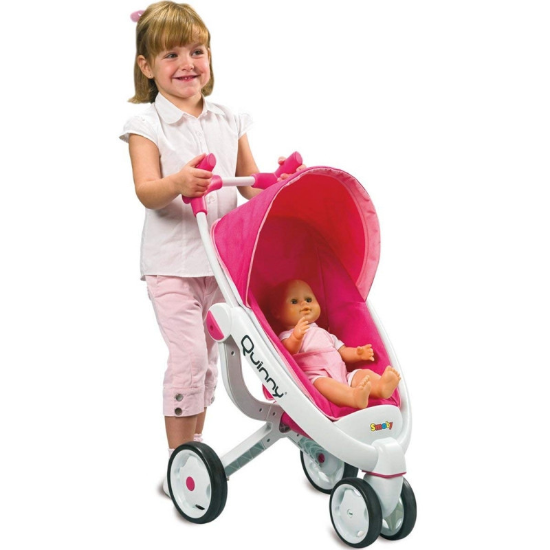 Коляска трансформер для куклы 4 в 1 Maxi Cosi Quinny Smoby 550389 игрушечная детская игровая для детей - фото 2 - id-p1123286331