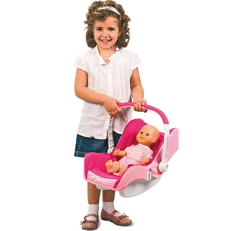 Коляска трансформер для куклы 4 в 1 Maxi Cosi Quinny Smoby 550389 игрушечная детская игровая для детей - фото 3 - id-p1123286331