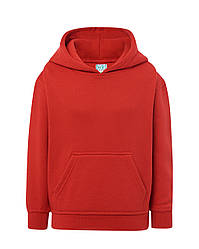 Дитяче худі JHK KID SWEATSHIRT KANGAROO колір червоний (RD)