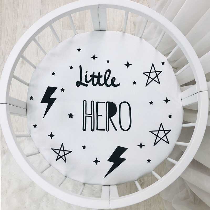 Простирадло  з печаткою Little hero