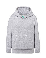 Дитяче худі JHK KID SWEATSHIRT KANGAROO колір світло-сірий меланж (AS)