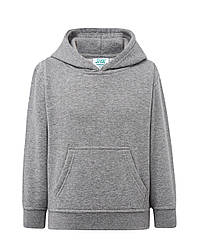 Дитяче худі JHK KID SWEATSHIRT KANGAROO колір темно-сірий меланж (GM)