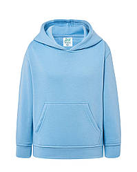 Дитяче худі JHK KID SWEATSHIRT KANGAROO колір блакитний (SK)