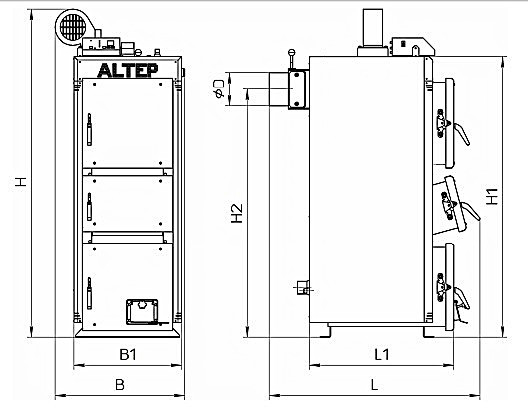 ALTEP DUO UNI PLUS  15 кВт