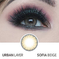 Кольорові контактні лінзи Urban Layer Sofia Beige