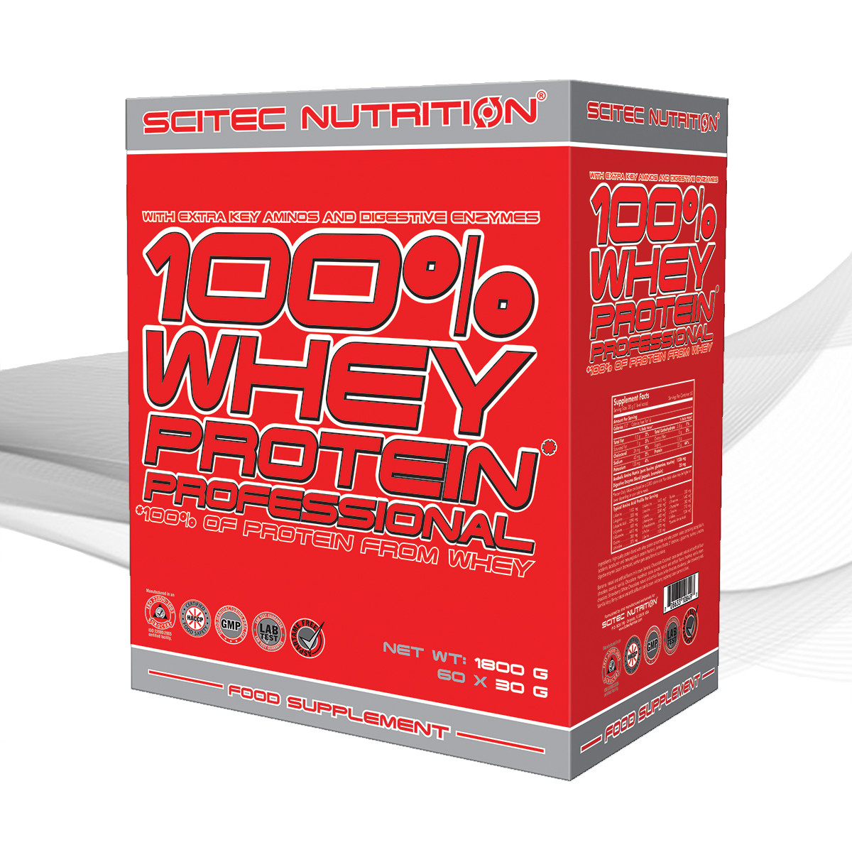 Протеин сывороточный Scitec Nutrition Whey Protein Professional  WPP 30 sachet mix (NEW)