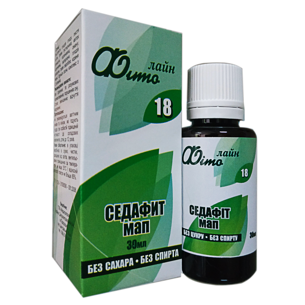 

ФИТОЛАЙН № 18, Седафит мап, 30 мл ( нормализация работы нервной системы)