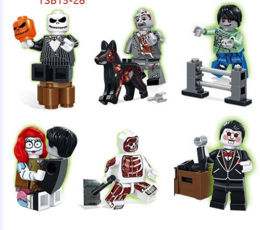 

Фигурки человечки монстры зомби для лего lego