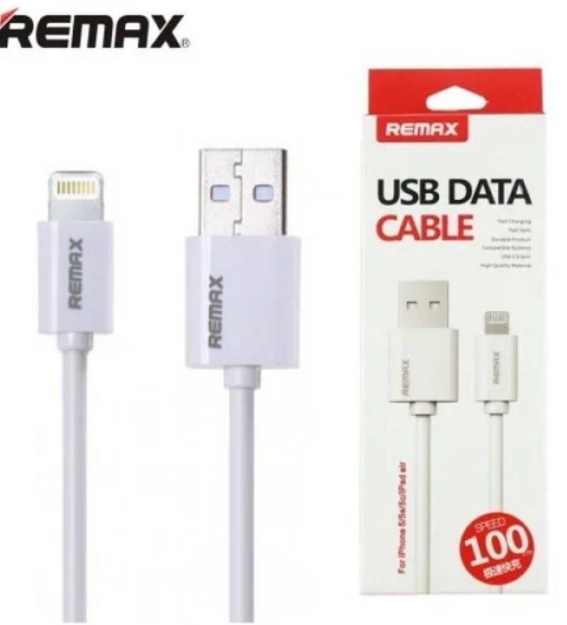 

Шнур Iph-USB I8 Remax | Зарядный кабель для Айфона | Провод для зарядки Iphone, Белый