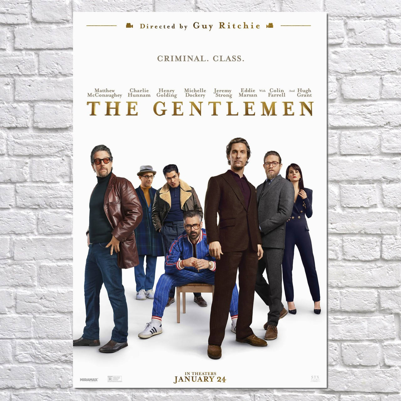 

Плакат "Джентльмены, The Gentlemen (2019)" (артикул 4142) 89, Глянцевая, 60