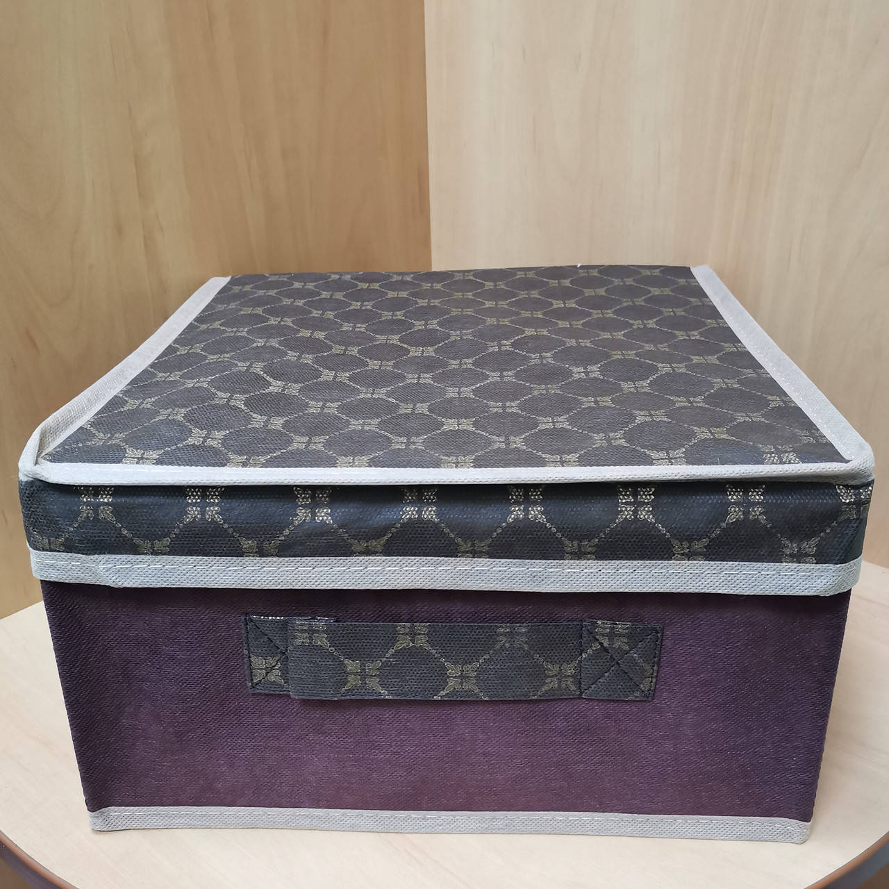 

Короб для хранения вещей 30*30*16 "Brown" коричневый