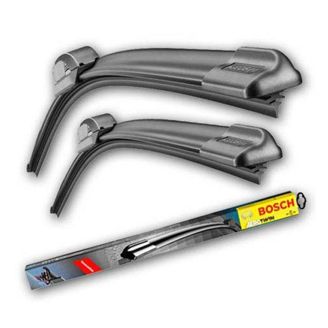 

Передние дворники для Mazda 6 2012- | Щетки стеклоочистителя бескаркасные Bosch AeroTwin AR 604 S 600/450 мм