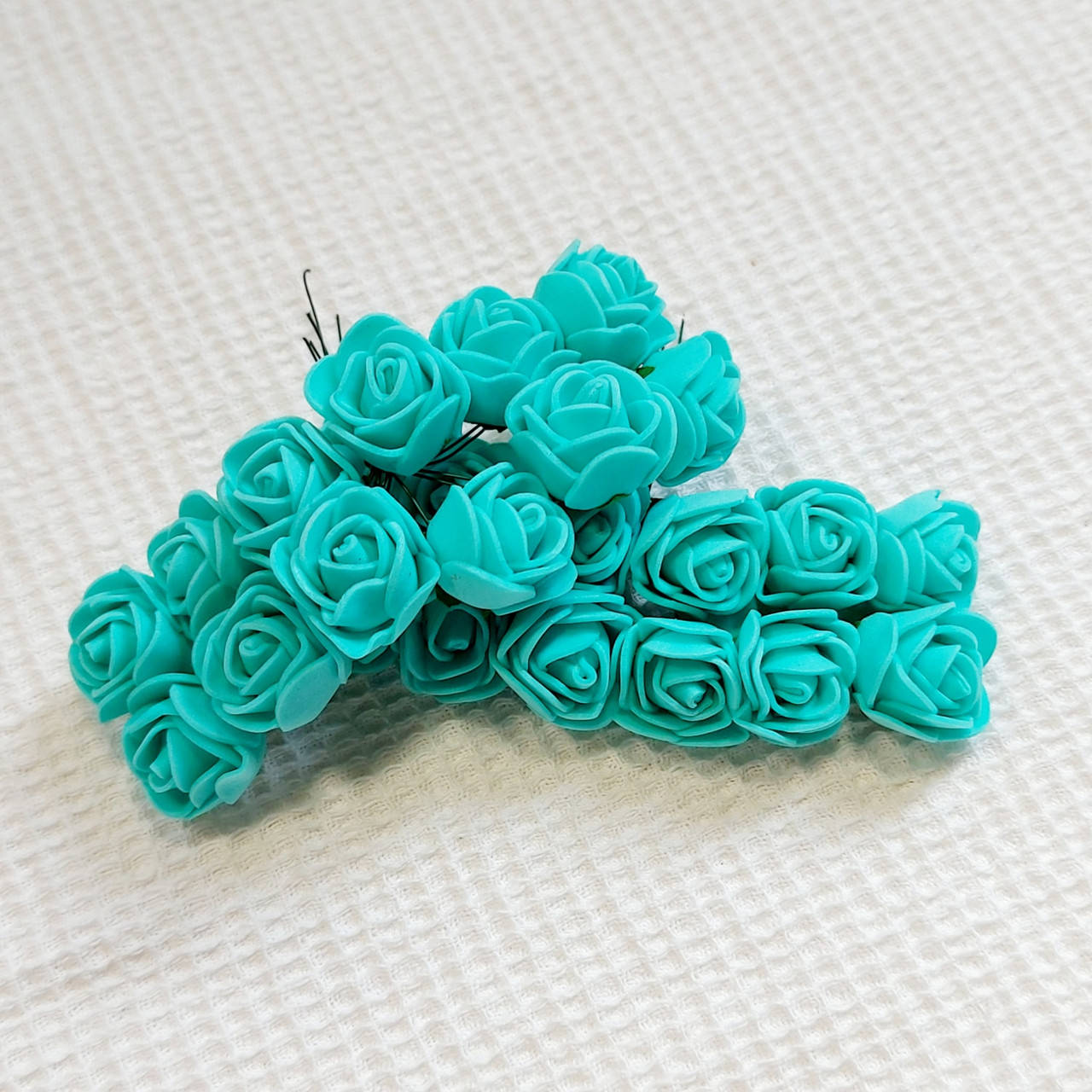 

Букет роз, мятный.