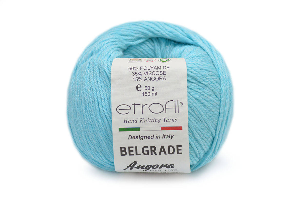 

Etrofil Belgrade Angora, Светло-бирюзовый №1014