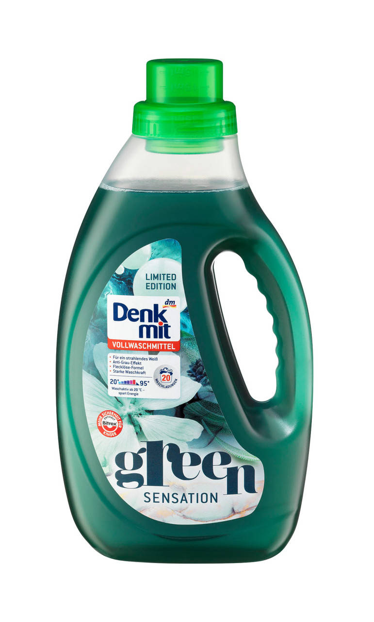 

Гель для стирки белого белья Denkmit Green Sensation 1,1л (20 стирок)