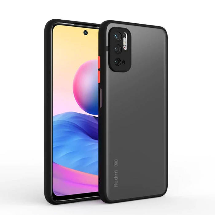 

ТПУ чехол Haze Matte Case для Xiaomi Redmi Note 10 5G Черный
