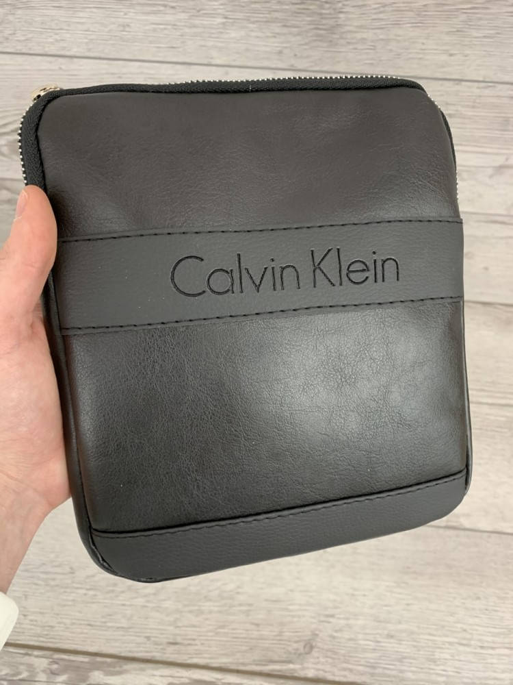 

Мужская сумка через плечо Calvin Klein черная | Барсетка, Черный