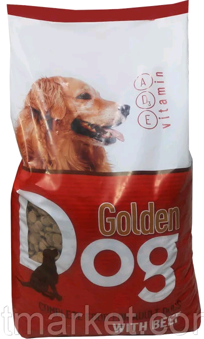 

Сухой корм для собак Golden Dog with beef (яловичина) 10 кг Венгрия 5999884350521