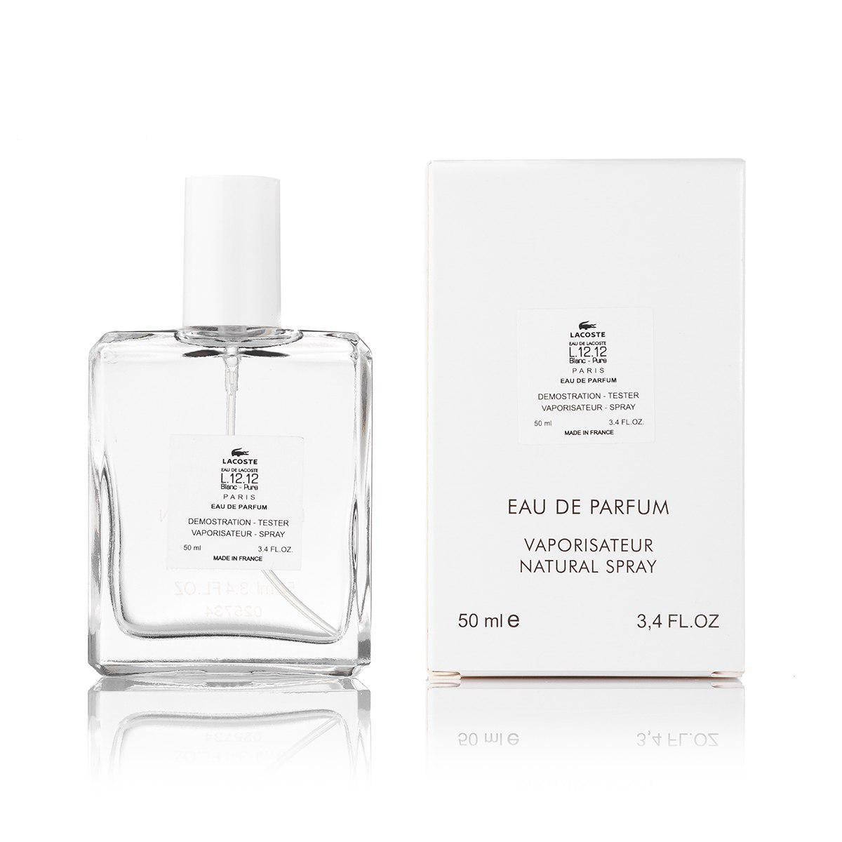 

Мини парфюм тестер мужской 50 мл Lacoste Eau De L.12.12 Blanc Pure