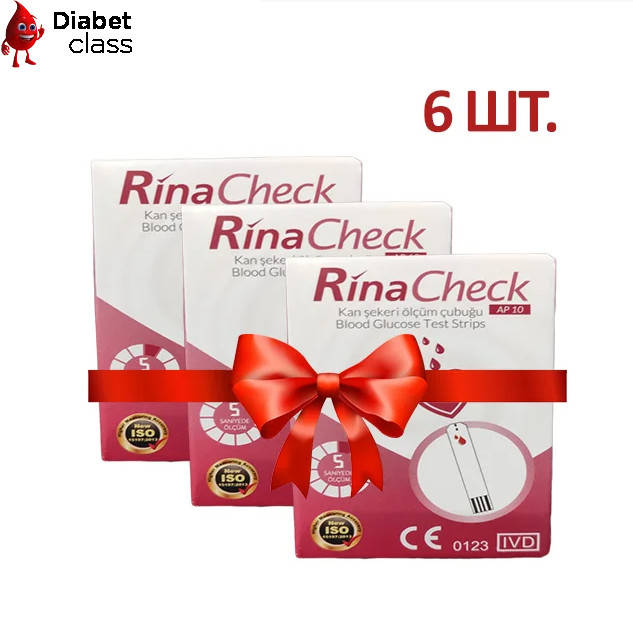 

Тест-полоски Рина Чек ( Rina Check ) - 6 упаковок