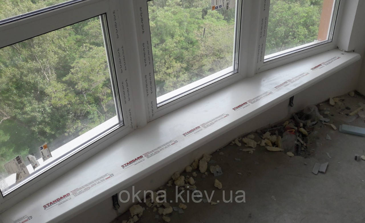 Металопластикове вікно Фрамекс со шпроссами.