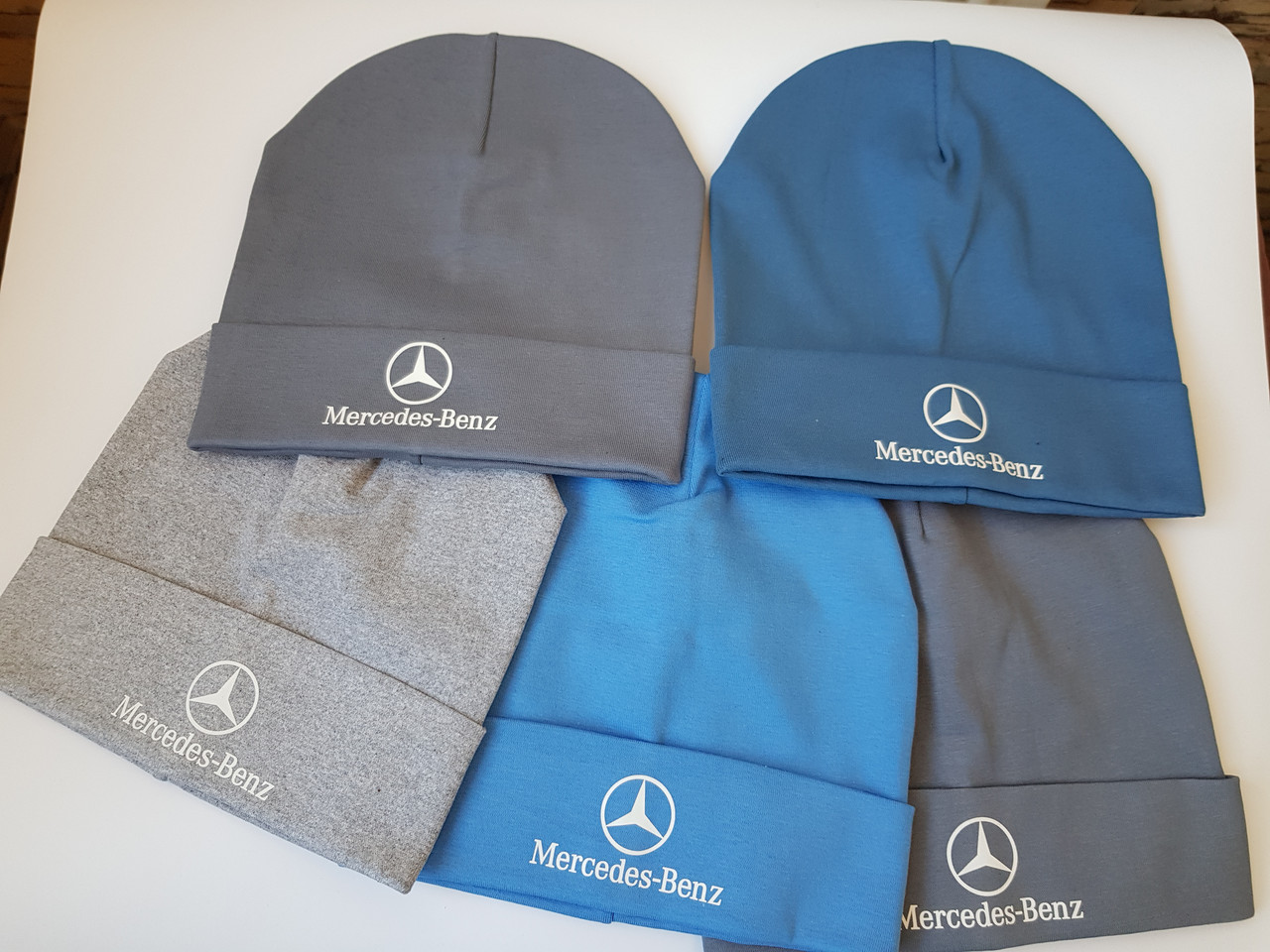 Шапка трикотажна для хлопчика подвійна р 48-50