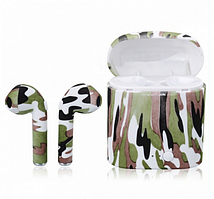 Бездротові навушники та гарнітура Bluetooth блютуз i7S TWS камуфляж J5 для телефону, смартфона