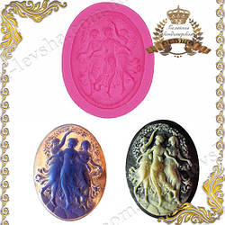 Форма силіконова "Камея" No 1